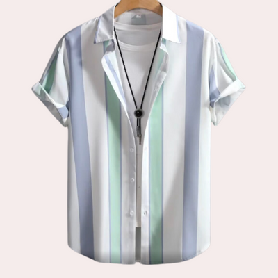 Van Leeuwen | Trendy gestreept herenoverhemd