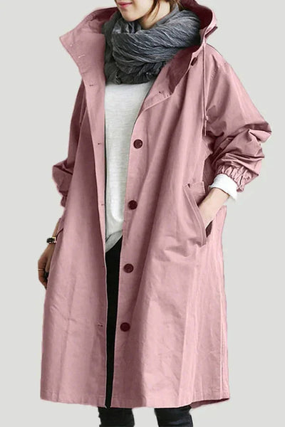 Van Leeuwen - Urban Regenjas met Oversized Capuchon - Dames