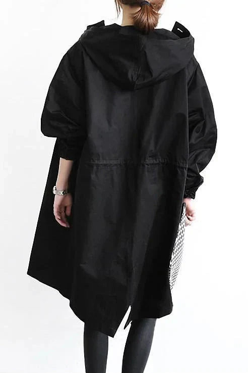 Van Leeuwen - Urban Regenjas met Oversized Capuchon - Dames