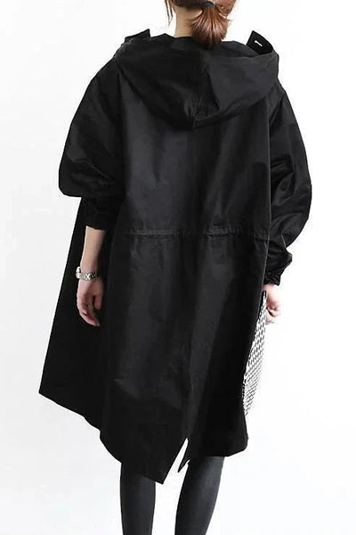 Van Leeuwen - Urban Regenjas met Oversized Capuchon - Dames