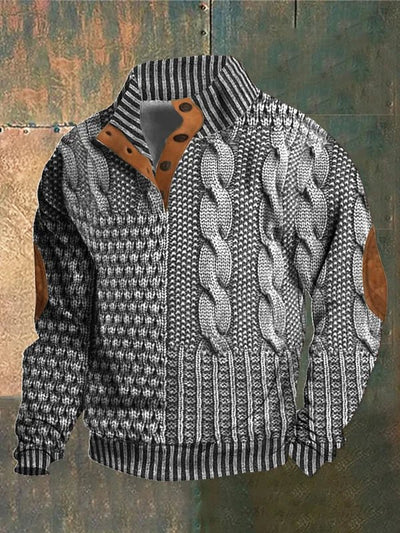 Van Leeuwen | Vintage gebreide heren trui