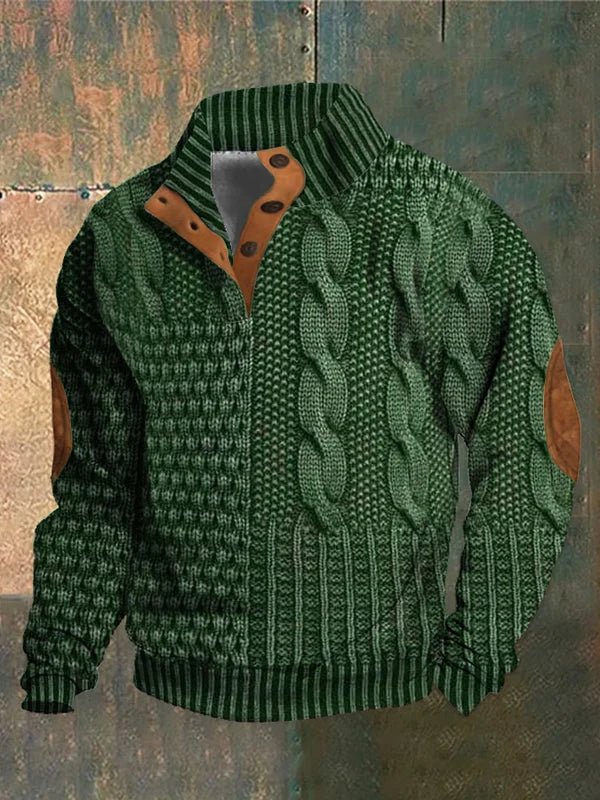 Van Leeuwen | Vintage gebreide heren trui