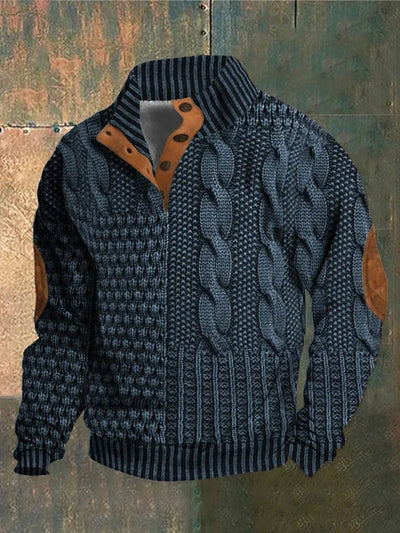 Van Leeuwen | Vintage gebreide heren trui