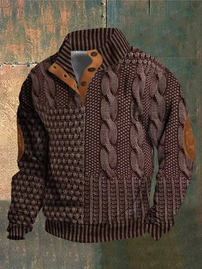 Van Leeuwen | Vintage gebreide heren trui