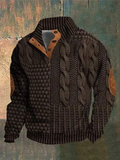 Van Leeuwen | Vintage gebreide heren trui