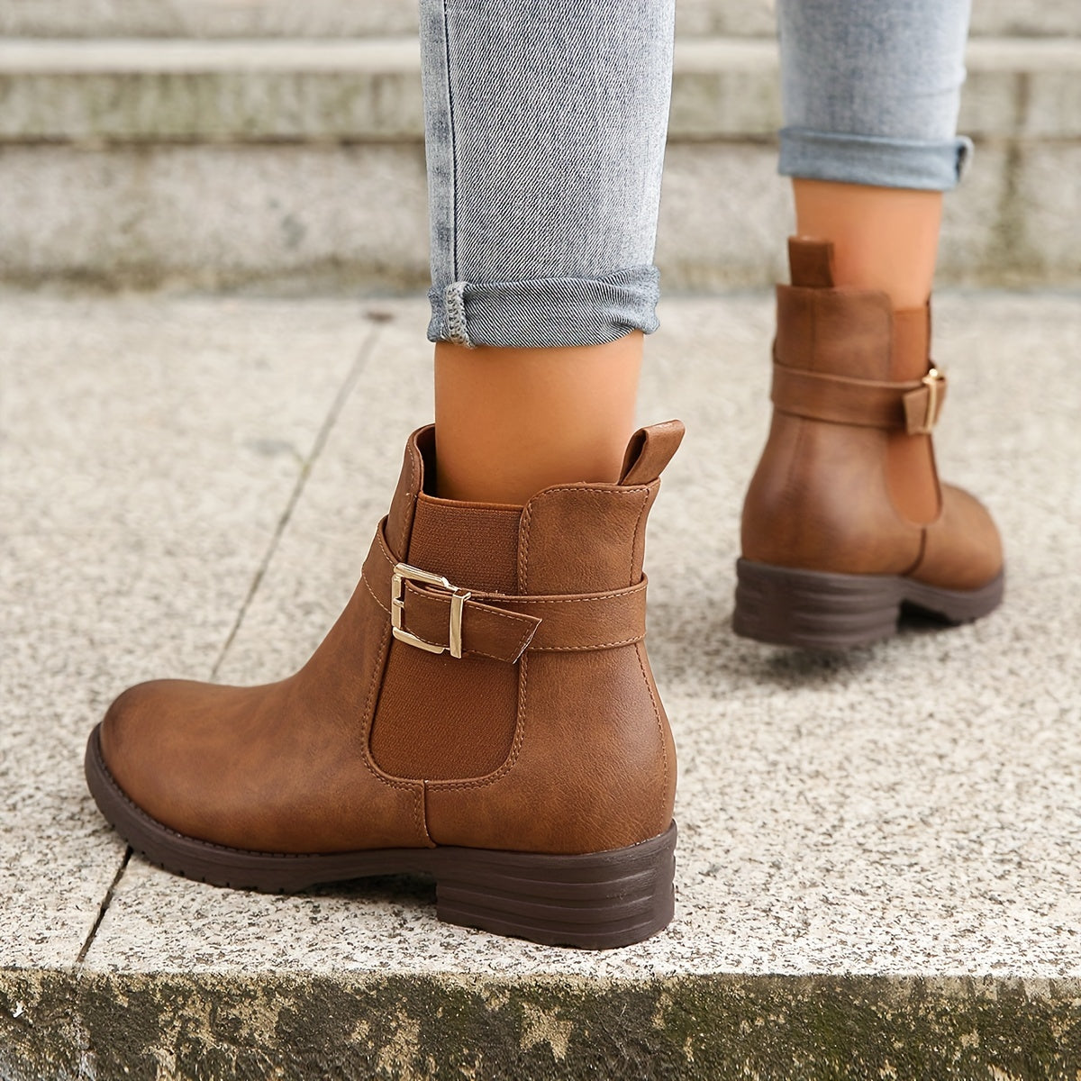 Van Leeuwen | Vintage leren dames winterlaarzen