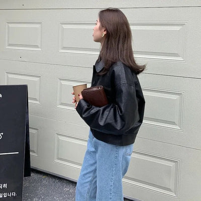 Van Leeuwen | Vintage leren damesjack
