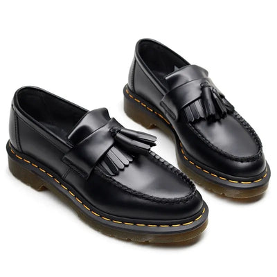 Van Leeuwen | Vintage leren herenschoenen met dikke zool