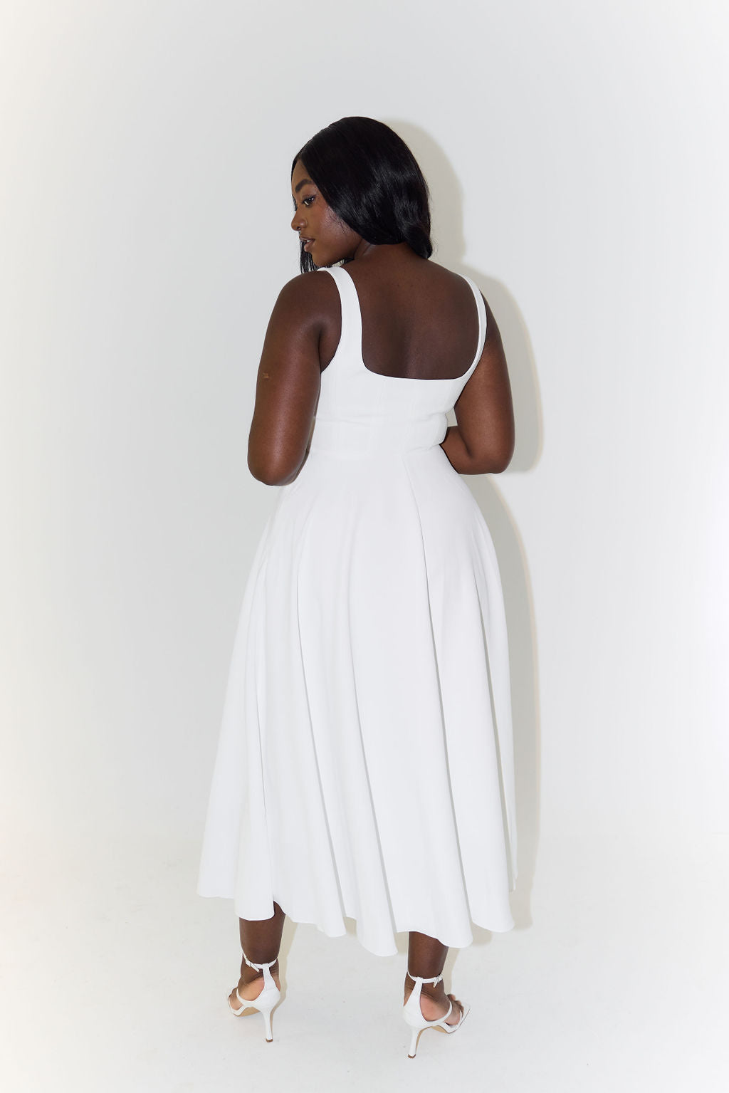 Van Leeuwen | Vrouwen Jurk met Vierkante Hals