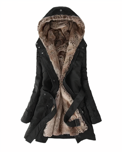 Van Leeuwen | Winterjas met evoering voor dames
