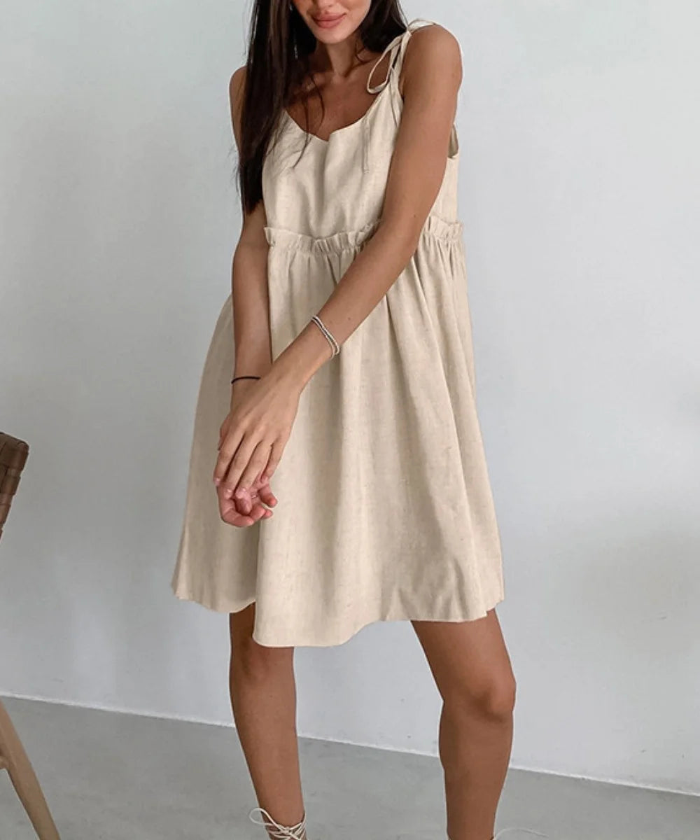 Vrouwen Klassieke Zomer Mini Strand Jurk