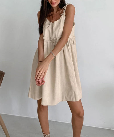 Vrouwen Klassieke Zomer Mini Strand Jurk