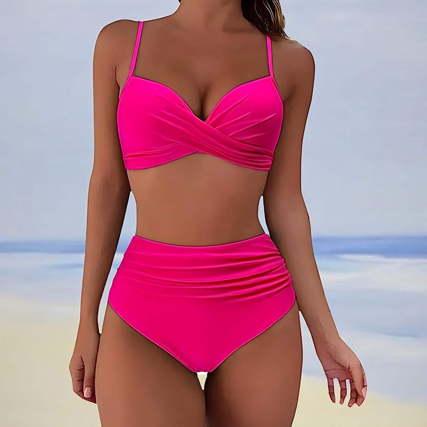 Vrouwen Minimalistische Zomer Strand Bikini