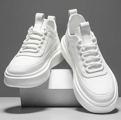 Witte herensneakers in moderne stijl