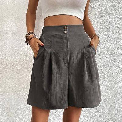 Zomershort met hoge taille voor dames