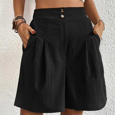 Zomershort met hoge taille voor dames